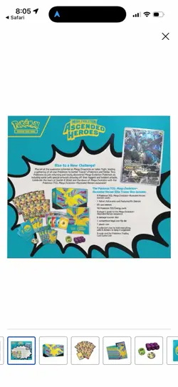 Pokemon Ascended Heroes Elite Trainer Box ETB Lot Of 2 ✅PRESALE✅ - Image 4