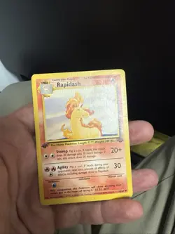 Pokemon Rapidash Jungle 44/64 1st Edition - LP - Image 2