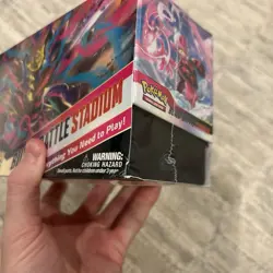 Pokemon Lost Origin Build & Battle Stadium SEALED (bent corner) - Image 3