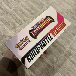 Pokemon Lost Origin Build & Battle Stadium SEALED (bent corner) - Image 5