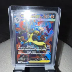 Pokemon TCG Mega Lucario Ex 160/132 Full Art Mega Evolution Near Mint Condition - Image 1