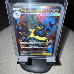 Pokemon TCG Mega Lucario Ex 160/132 Full Art Mega Evolution Near Mint Condition - Image 4