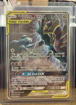 Pokemon Garchomp and Giratina GX SM193 Black Star Promo NM - Image 1