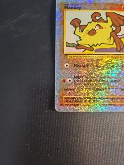 Mankey 81/110 Reverse Holo Legendary Collection Pokemon - Image 3
