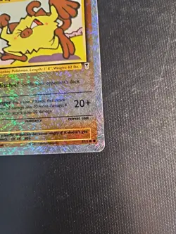 Mankey 81/110 Reverse Holo Legendary Collection Pokemon - Image 4