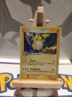 Raichu Reverse Holo #12 Pokemon Power Keepers - Image 1