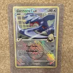 Pokemon Garchomp C Supreme Victors 60/147 2009 Basic HP80 Uncommon Holo Dragon - Image 1