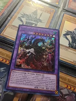 YuGiOh Granguignol the Dusk Dragon BLTR-EN087 1st Ed NM Secret Rare - Image 1