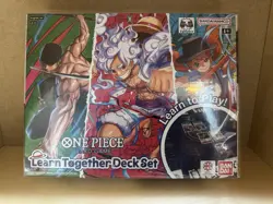 One Piece TCG Learn Together Deck Set LD-01 English Luffy Nami Zoro New Sealed - Image 1
