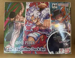 One Piece TCG Learn Together Deck Set LD-01 English Luffy Nami Zoro New Sealed - Image 2