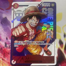 One Piece Card Luffy ST21-014 SR Flagship Battle Promo 2025 Japanese Sealed Good - Image 1