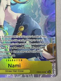 One Piece - Nami SR - EB03-053 English NM Heroines Edition - (1 Card) - Image 4