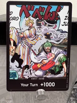 DON!! Card ALT ART Sanji & Zoro OP06 One Piece TCG Wings of the Captain ENGLISH - Image 1