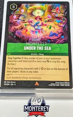 Under the Sea NM-MINT Disney Lorcana TCG non holo 95/204 EN4 - Image 1