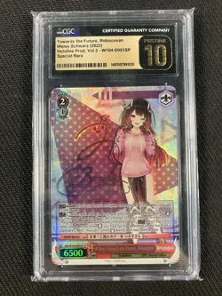 2023 Weiss Schwarz Hololive Production vol.2 Robocosan SP CGC PRISTINE 10 ENG - Image 1