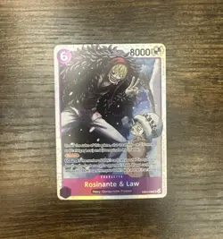 Rosinante & Law EB04-038 SR Foil English One Piece Card Game Azure Sea’s Seven - Image 3