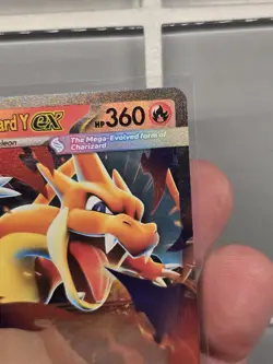 Mega Charizard Y ex 022/217 Ascended Heroes NM Pokemon TCG Double Rare Holo Card - Image 3