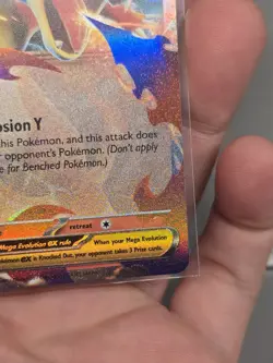 Mega Charizard Y ex 022/217 Ascended Heroes NM Pokemon TCG Double Rare Holo Card - Image 4