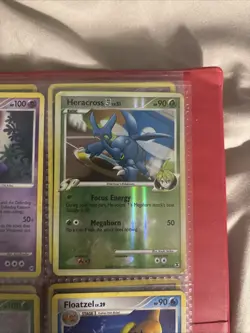 Pokemon TCG Heracross LV.51 Reverse Holo Rare Card 24/111 LP Condition - Image 1