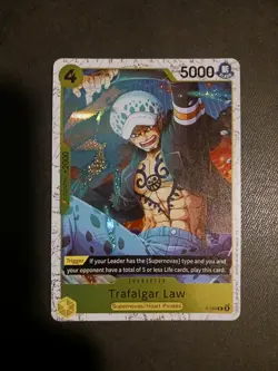 One Piece Card Game TCG PRB02 Trafalgar Law P-088 Pirate Foil M/NM Condition - Image 1