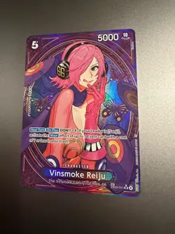 Vinsmoke Reiju EB03-031 - SR - SP - Parallel - One Piece Card Game - Foil - Image 1
