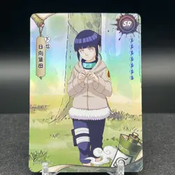Hinata Hyuga NRB08-SR-001L2 Naruto Kayou Card - Image 1