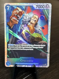 One Piece Crocodile Card OP09-046 SR Foil / Holo Fr New - Image 1