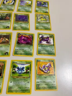 Pokemon OG 20 Card Bulk Lot NO DUPLICATES LP-NM RARE WOTC Vintage Original d - Image 4