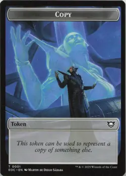 Copy // Pest Double-Sided Token T Commander: Edge of Eternities 1 // 9 NM MTG - Image 1