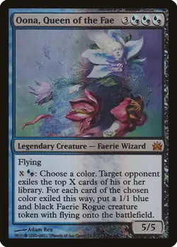 Oona, Queen of the Fae FOIL From the Vault: Legends NM CARD ABUGames - Image 1