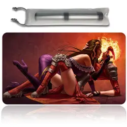 Liliana vess chandra - Magic The Gathering Playmat TCG CCG MTG Playmat - Image 1