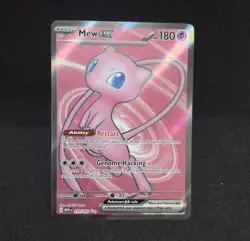 Pokemon Scarlet & Violet 151 Mew EX 193/165 Full ART Rare - Image 1