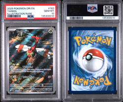 Pokemon PSA 10 GEM MT Yanma 183/182 Destined Rivals Illustration Rare 2025 #4525 - Image 1