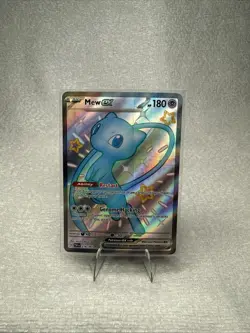 Pokemon Mew ex 216/091 SV: Paldean Fates Holo - Image 1