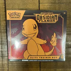 POKEMON Scarlet Violet Obsidian Flames ELITE TRAINER SEALED ETB - Image 1