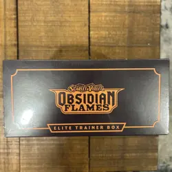 POKEMON Scarlet Violet Obsidian Flames ELITE TRAINER SEALED ETB - Image 2