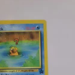 POKEMON Psyduck Black Star Promo #20 Rare WOTC TCG - Image 2