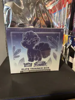 Pokemon TCG Sword and Shield Silver Tempest Elite Trainer ETB - SEALED - Image 1