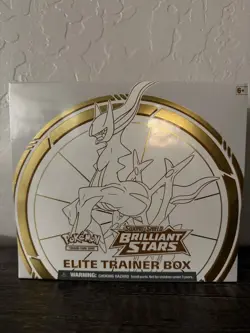Pokemon Brilliant Stars Elite Trainer Box ETB New and Sealed 820650850127 - Image 1