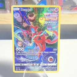 Deoxys GG12/GG70 Crown Zenith Ultra Rare Full Art Holo Pokemon Card HP 120 - Image 1