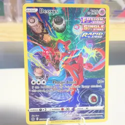 Deoxys GG12/GG70 Crown Zenith Ultra Rare Full Art Holo Pokemon Card HP 120 - Image 3