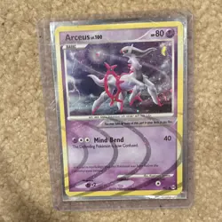 Pokemon Arceus Arceus AR2 2009 Basic HP80 Rare Holo Alpha Attack 40 - Image 1