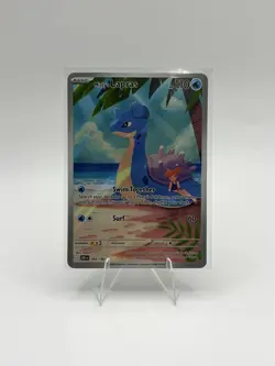 Misty's Lapras Pokemon TCG SV: Destined Rivals Illustration Rare 194/182 Mint NM - Image 1