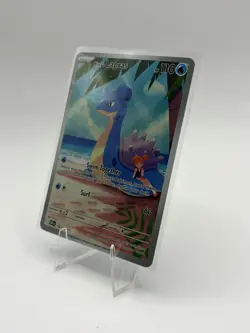 Misty's Lapras Pokemon TCG SV: Destined Rivals Illustration Rare 194/182 Mint NM - Image 3