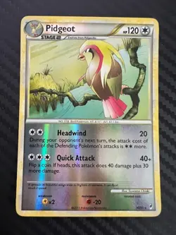 Pokemon TCG Pidgeot 30/95 Rare Reverse Holo Call Of Legends LP/MP - Image 1