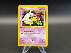 Natu - 1st Edition - 59/75 Neo Discovery - Pokemon TCG - 2001 - Image 1
