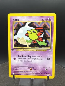 Pokemon TCG - NATU - 1ST EDITION - 59/75 - WOTC - NEO DISCOVERY (2001) - Image 1