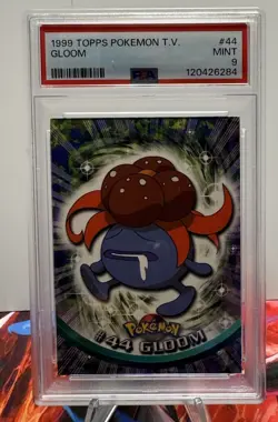 1999 TOPPS Pokemon T.V. Gloom #44 PSA 9 MINT - Image 1