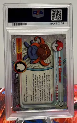 1999 TOPPS Pokemon T.V. Gloom #44 PSA 9 MINT - Image 2