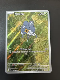 Pokemon TCG - Phantasmal Flames - IR Full Art - Nymble - 96/94 - Pack Fresh/NM - Image 1